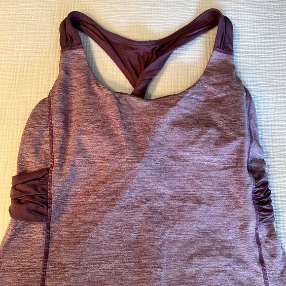Lululemon Racerback Tank Top Purple Size 10 - Picture 7 of 7